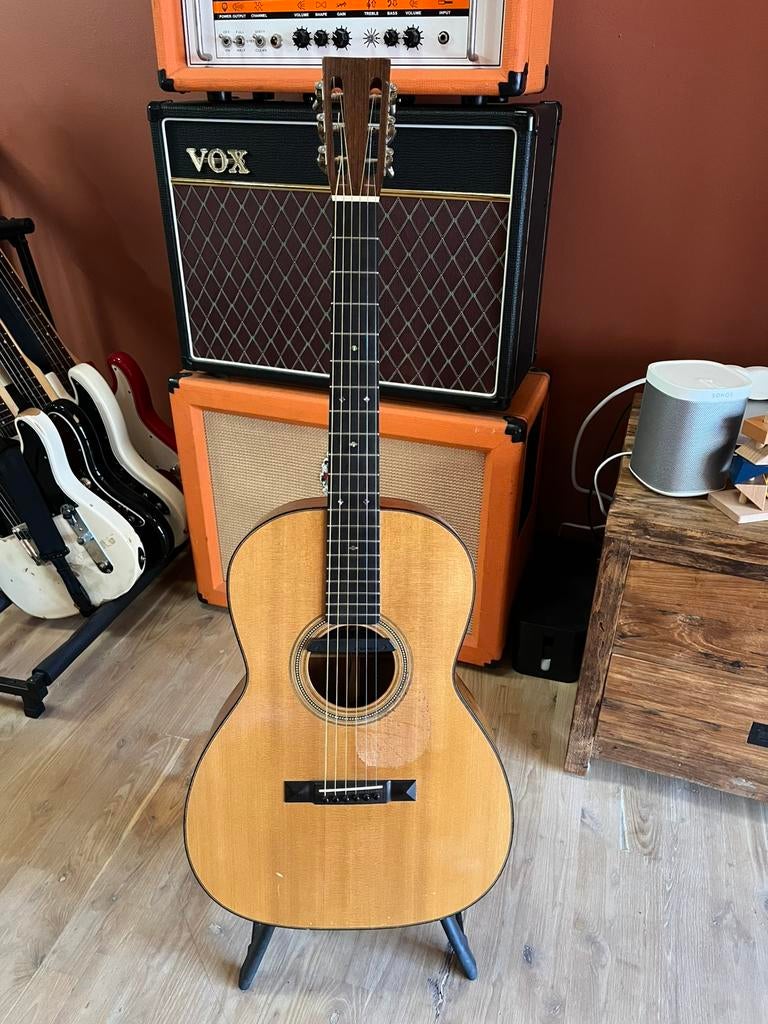 Handbuilt Triple O J. Rammeloo, Verzenden, Zo goed als nieuw, Western- of Steelstringgitaar