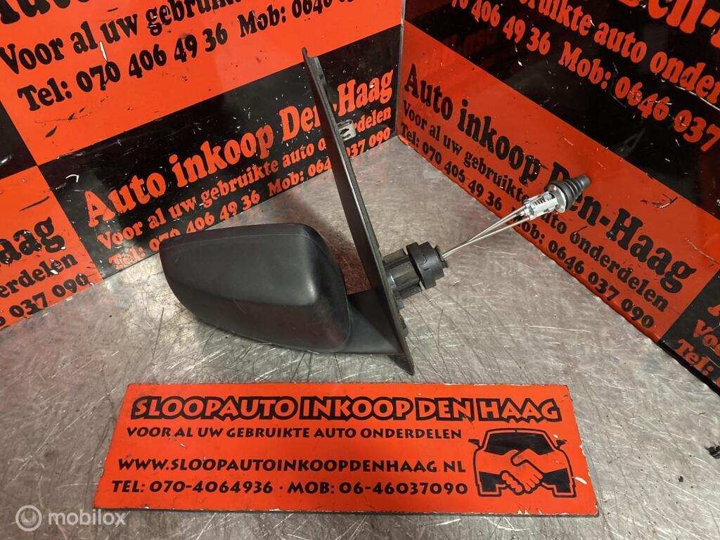 Fiat Panda II ('03-'11) Buitenspiegel Rechts (Handmatig), Gebruikt, Fiat, Ophalen of Verzenden, Fiat