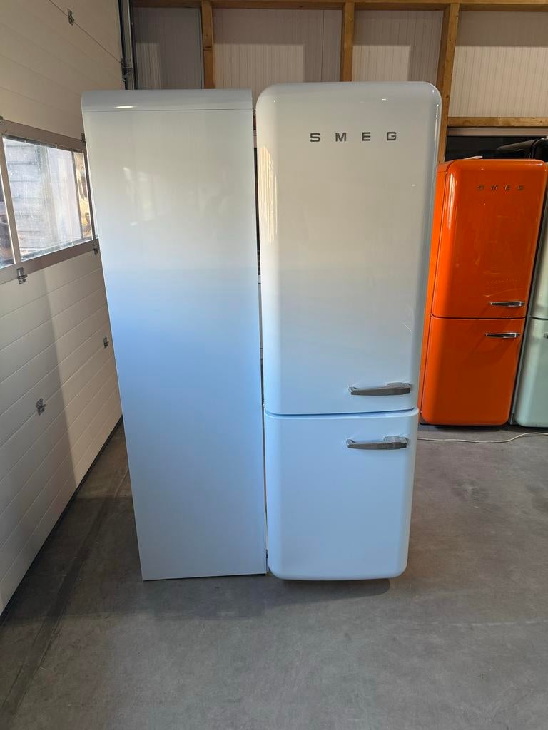 Smeg Koelkast - Retro Stijl, Witgoed en Apparatuur, Koelkasten en IJskasten, Gebruikt, Bella, 200 liter of meer, 60 cm of meer