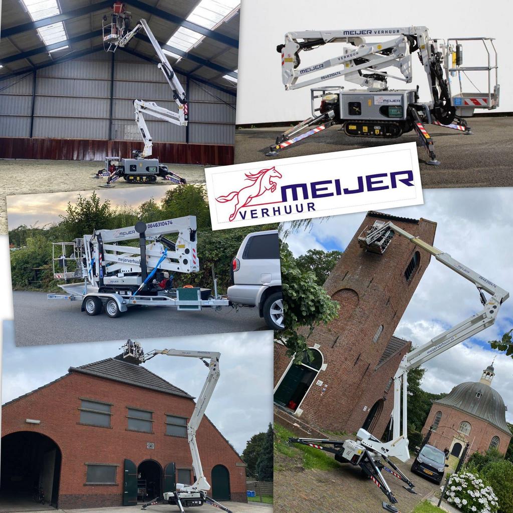 Hoogwerker huren, Zakelijke goederen, Machines en Bouw | Liften, Steigers en Ladders, Ophalen of Verzenden