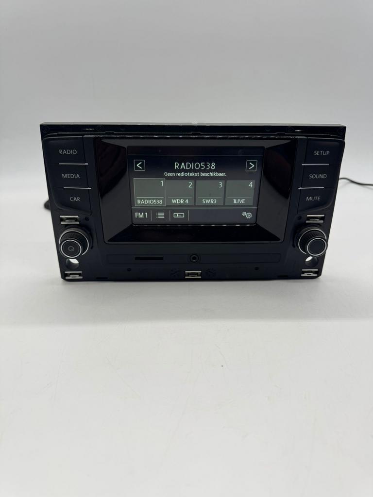 Volkswagen Polo 6C Composition Colour MIB Radio (OEM), Auto diversen, Autoradio's, Gebruikt, Ophalen of Verzenden