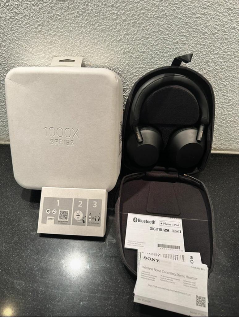Sony WH-1000XM5 Zwart - Zo Goed Als Nieuw