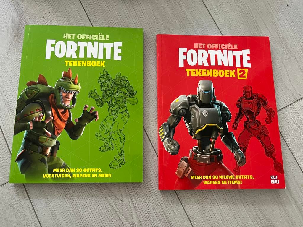 Fortnite Tekenboeken - Set van 2, Ophalen of Verzenden, Nieuw, Tekenen en Schilderen, Geschikt voor kinderen