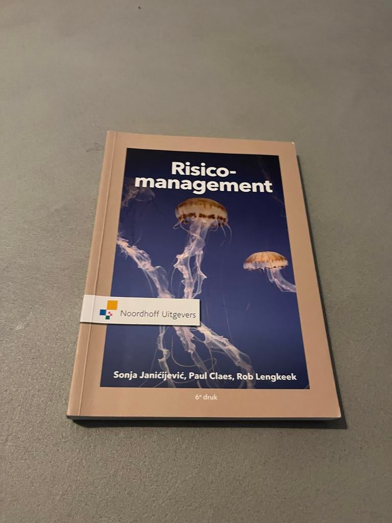 Paul Claes - Risicomanagement, Sociale wetenschap, Ophalen of Verzenden, Zo goed als nieuw, Paul Claes; Sonja Janicijevic; Rob Lengkeek