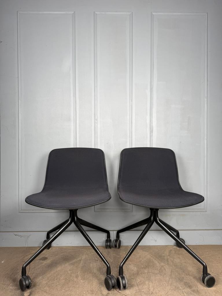 5 gestoffeerde HAY About A Chair AAC15 design stoelen, Huis en Inrichting, Stoelen, Zwart, HAaY, Ophalen of Verzenden, Zo goed als nieuw