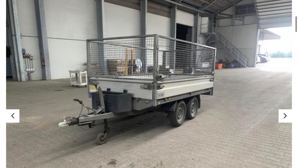 Aanhangwagen , hapert , bj 2016 , mooie aanhanger , TA-2000, Ophalen of Verzenden, Zo goed als nieuw