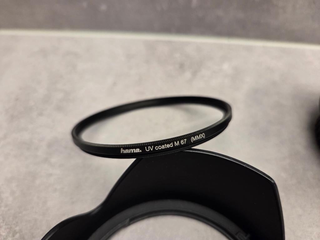 Hama UV filter/ coated M 67 (MMX), 60 tot 70 mm, UV-filter, Ophalen of Verzenden, Zo goed als nieuw