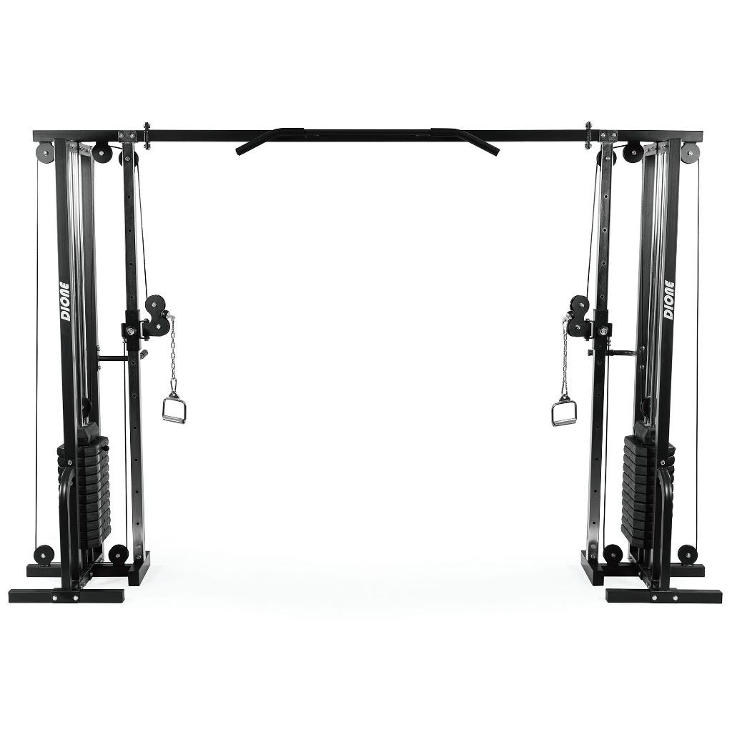 Dione Fitness Station Cable Crossover inclusief 2 x 80 KG, Ophalen of Verzenden, Nieuw, Overige typen