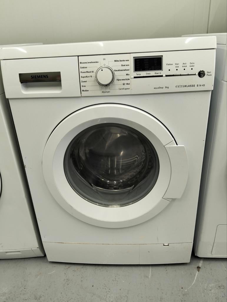 Siemens Extra Klasse S14-49 Wasmachine 8kg, Gebruikt, Service.nl@siemens-home.bsh-group.com, Siemens-Electrogeräte GmbH, Carl-Wery-Straße 34, 81739 München, Germany