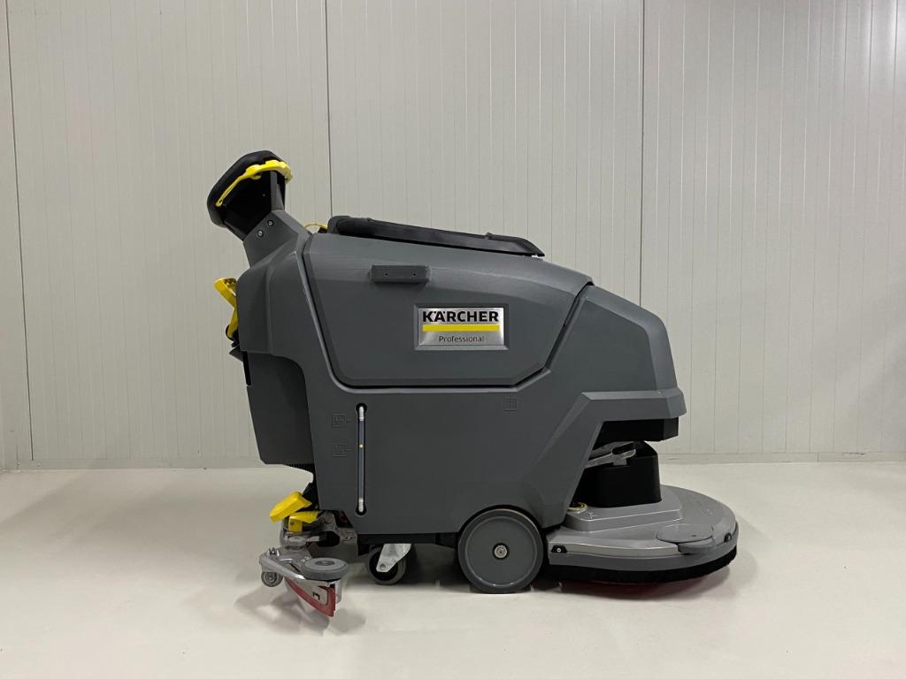KARCHER SCHROB-/ZUIGMACHINE BD 50/55 W Bp Pack 115Ah, Ophalen of Verzenden, Zo goed als nieuw, Schrobmachine