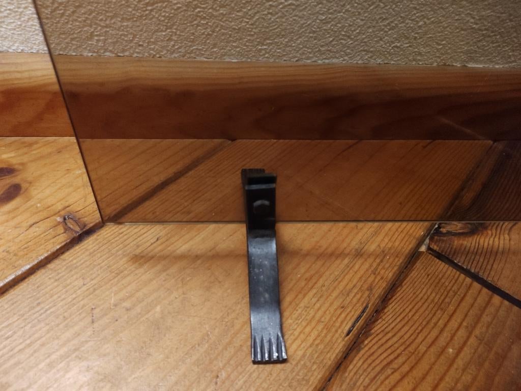 Hard glazen openhaard scherm vonkenscherm, Huis en Inrichting, Haarden, Ophalen, Zo goed als nieuw, Onbekend, Houthaard