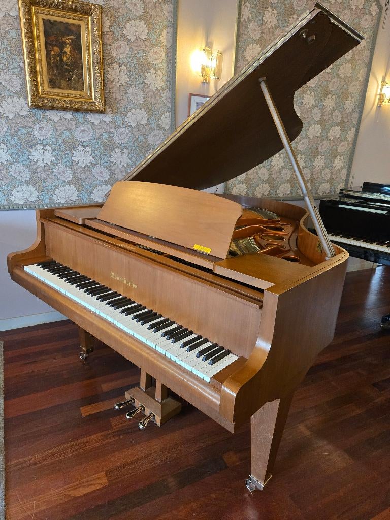 Bösendorfer 170, Muziek en Instrumenten, Piano's, Gebruikt, Vleugel, Bruin, Ophalen