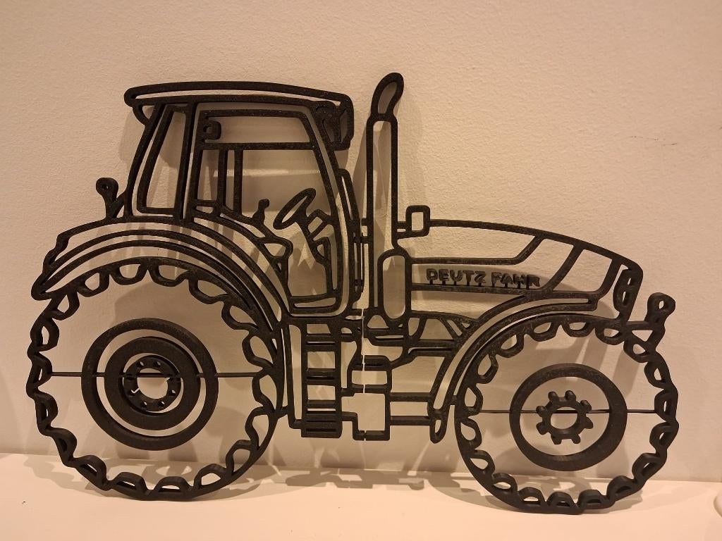 Deutz Fahr wanddecoratie, Huis en Inrichting, Woonaccessoires | Wanddecoraties, Nieuw, Ophalen of Verzenden
