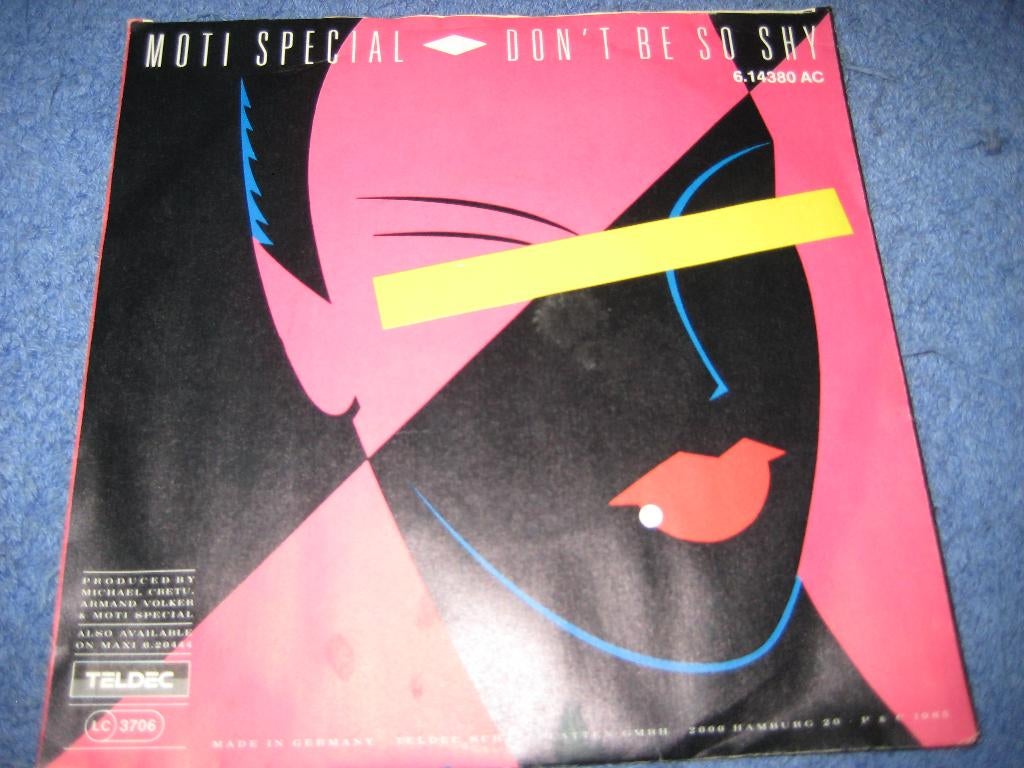 Moti Special: Don`t be so shy, Ophalen of Verzenden, Zo goed als nieuw, Pop, Single