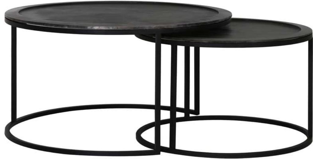 Salontafel Talca l Whoon l Meubilex l van €476,95 voor €299, Ophalen, 50 tot 100 cm, Overige materialen, Rond