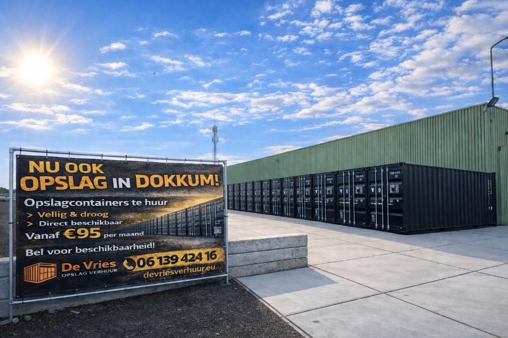 🚨OPSLAG CONTAINERS TE HUUR DOKKUM / BURDAARD /OENTSJERK🚨, Zakelijke goederen, Bedrijfs Onroerend goed, Opslag of Loods, Huur