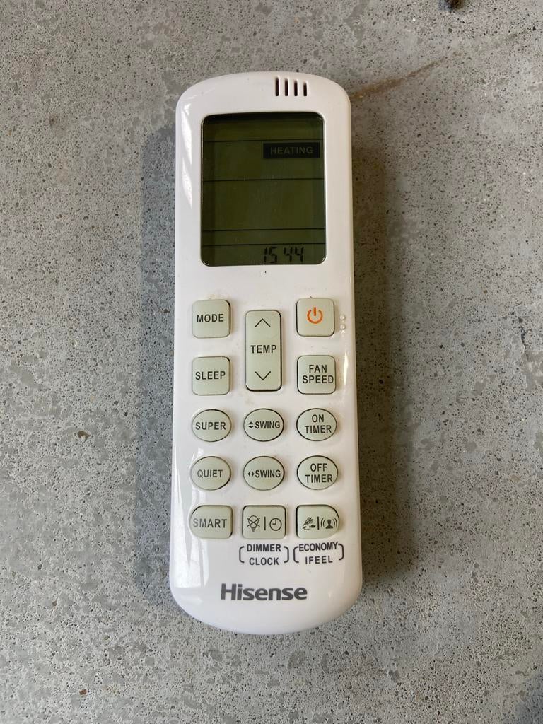 Hisense Airco Afstandsbediening, Tv, Ophalen of Verzenden, Zo goed als nieuw, Origineel