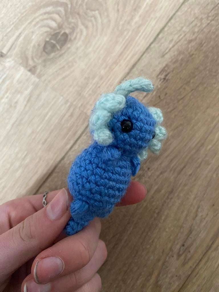 Gehaakte Axolotl Knuffel - Handgemaakt, Ophalen of Verzenden, Nieuw, Haken, Overige typen