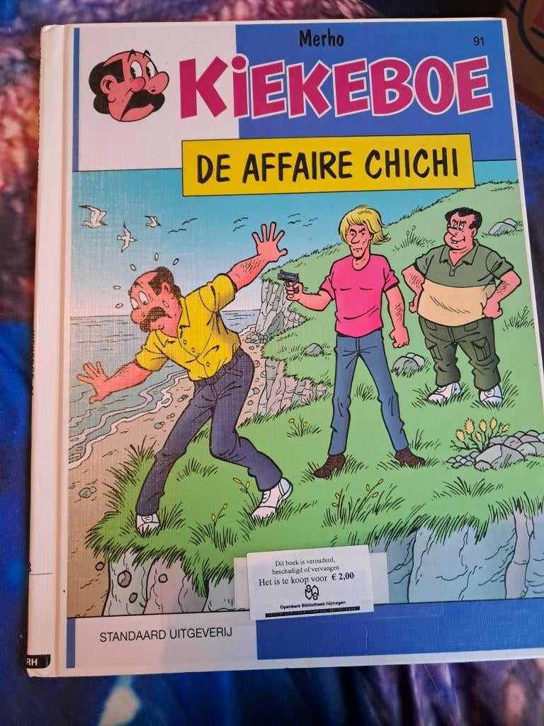 Kiekeboe 91, Eén stripboek, Ophalen, Gelezen, Merho