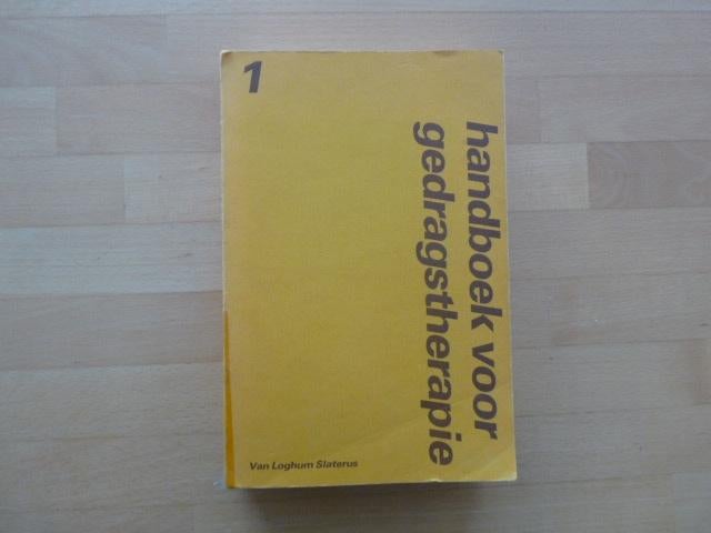 Handboek gedragstherapie 1, J.W.G. Orlemans e.a., Ophalen of Verzenden, Zo goed als nieuw