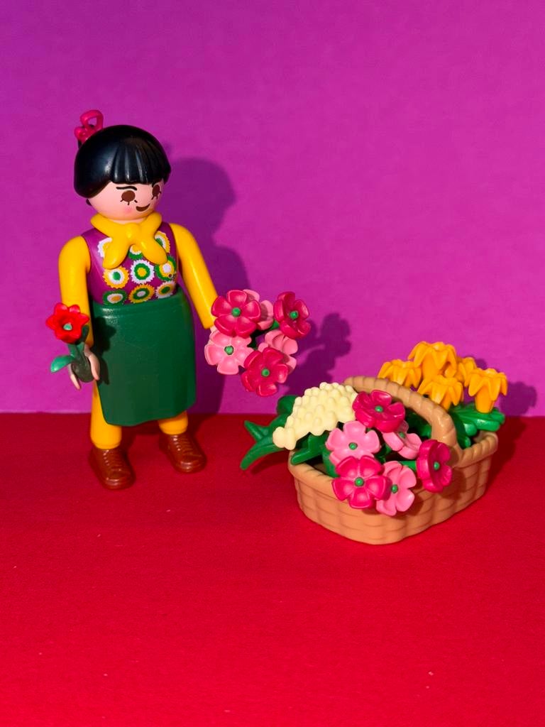 Playmobil set 4597: bloemenmeisje, Kinderen en Baby's, Speelgoed | Playmobil, Ophalen of Verzenden, Zo goed als nieuw, Complete set