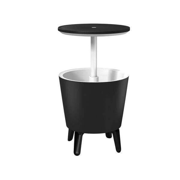 Keter koelbar 2-in-1 bijzettafel & koeler zgan, Tuin en Terras, Ophalen, Nieuw, Rond, Kunststof
