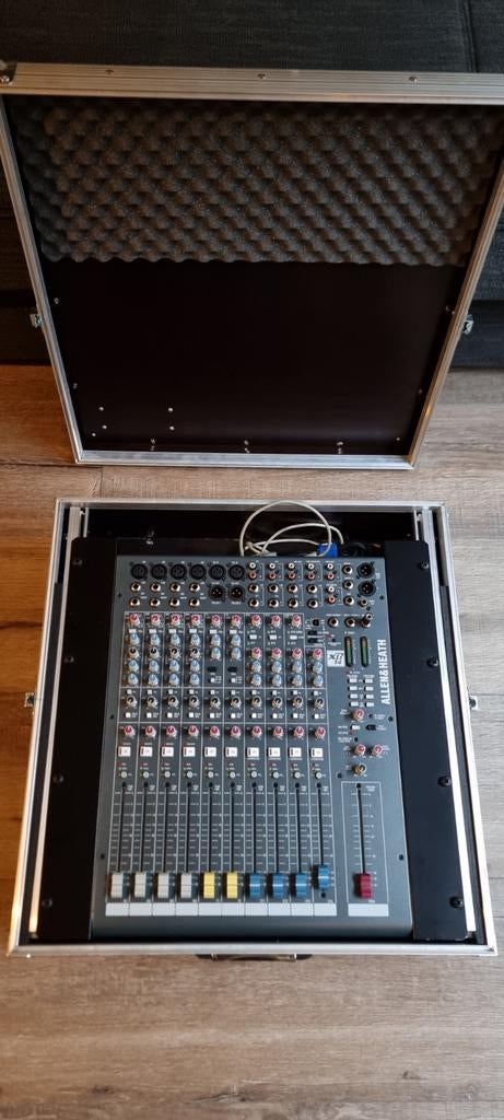 Allen & Heath XB-14 broadcast mixer + flightcase (topstaat), Muziek en Instrumenten, Mengpanelen, Zo goed als nieuw, Ophalen
