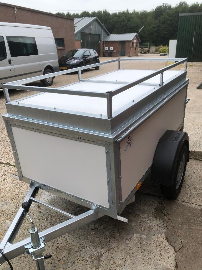 NIEWE SYMA BAGAGEWAGENS 2.M X 1.M X 0.65 EXTRA DIEP. AKTIE,, Ophalen, Nieuw