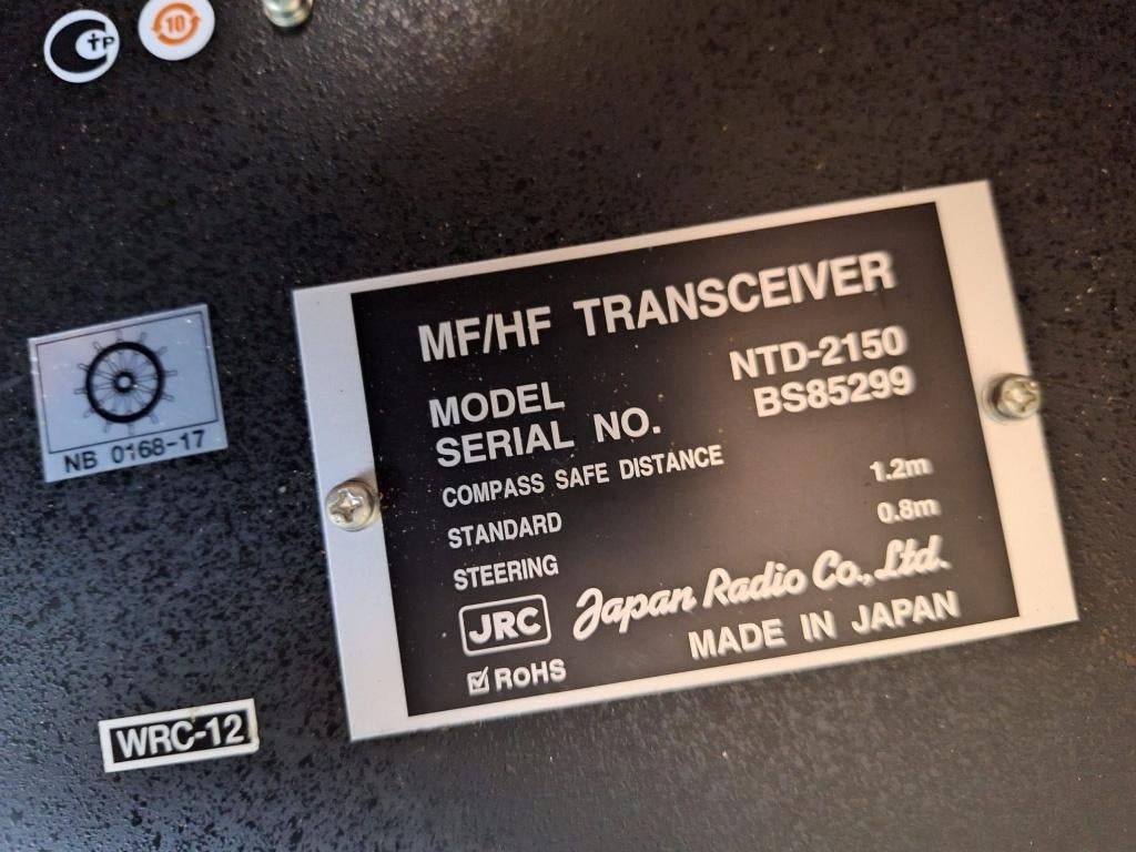 Maritieme JRC NTD-2150 transceiver, Ophalen, Zo goed als nieuw, Communicatie