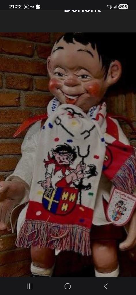 Sjaal  Gaffel Aoskes, Kleding | Dames, Carnavalskleding en Feestkleding, Ophalen of Verzenden, Zo goed als nieuw, Maat 46/48 (XL) of groter