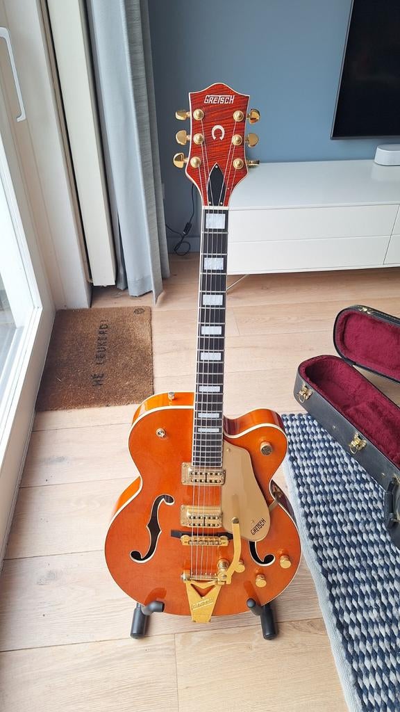 Gretsch G6120 Japan 1991 – hollowbody – orig koffer/papieren, Muziek en Instrumenten, Snaarinstrumenten | Gitaren | Elektrisch