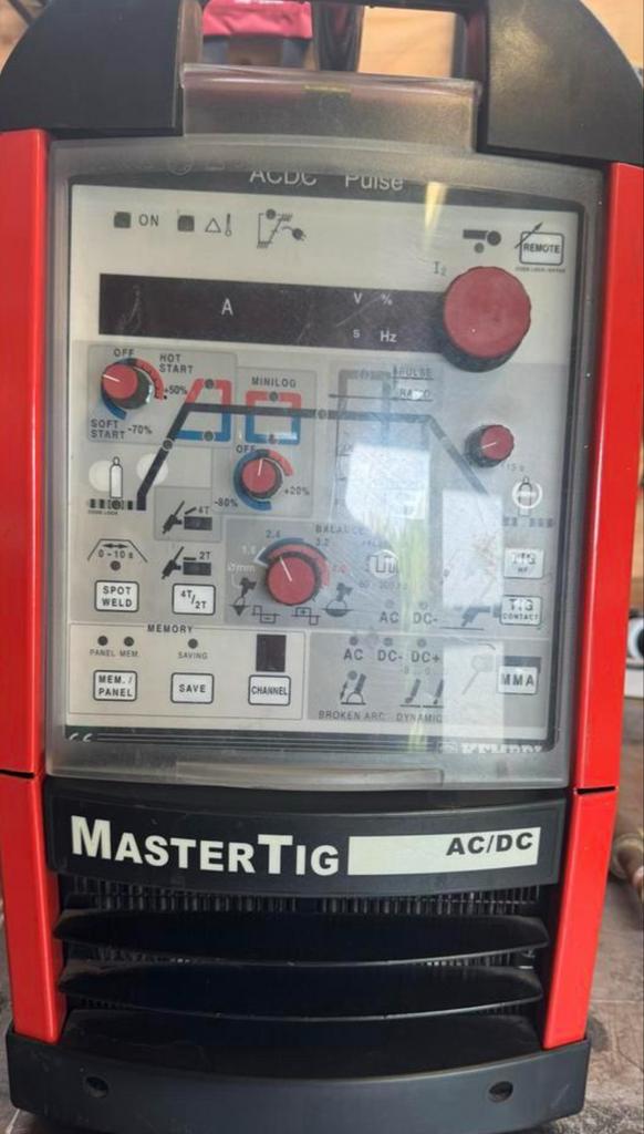 Kemppi MasterTig AC/DC 2000 Lasmachine - 220V, Ophalen, Gebruikt, 150 tot 250 ampère, Tig