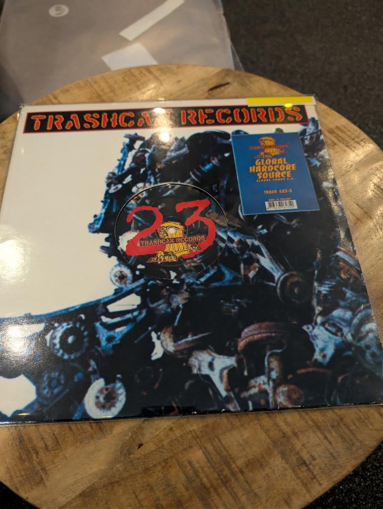 Global Hardcore Source – Global Chaos E.P., Ophalen of Verzenden, Gebruikt, 12 inch, Techno of Trance