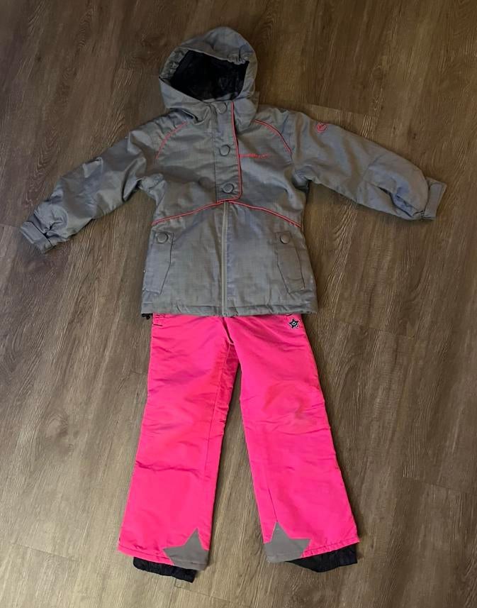 Ski pak meisje, combi setje., Ophalen of Verzenden, Zo goed als nieuw, Overige maten
