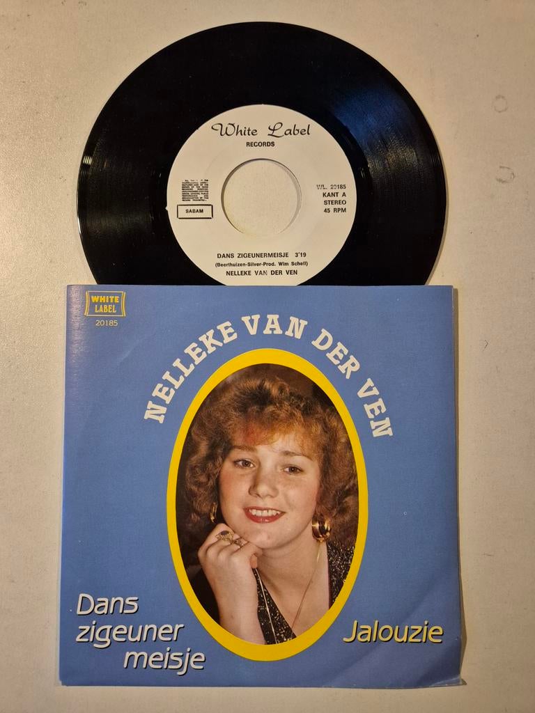 Nelleke van der Ven-Dans Zigeunermeisje, Cd's en Dvd's, Vinyl Singles, 7 inch, Single, Ophalen of Verzenden, Zo goed als nieuw