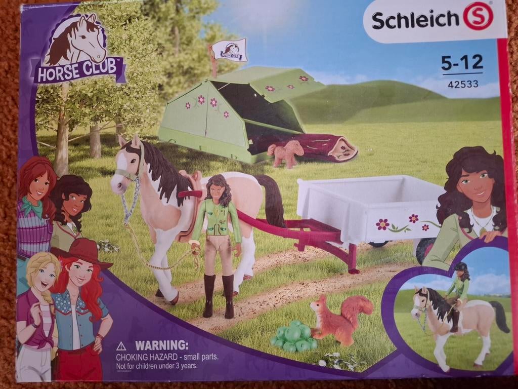 Schleich Horse Club Sarah's Kampeertrip 42533, Ophalen