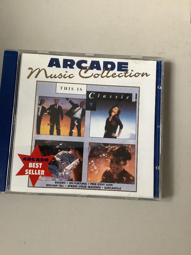 Arcade music collection,this is classic., Cd's en Dvd's, Ophalen of Verzenden, Classicisme, Zo goed als nieuw, Orkest of Ballet