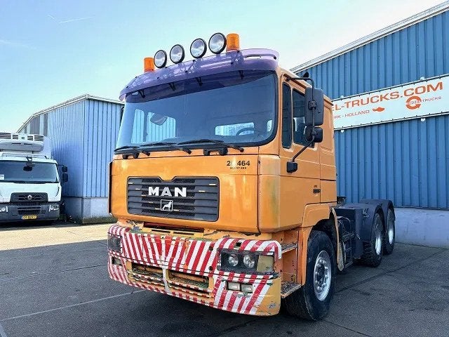 MAN 26.463 DFS 6x4 FULL SPRING SUSPENSION TRACTOR UNIT (EURO, Euro 2, Verwarmde buitenspiegels, Achterwielaandrijving, 460 pk