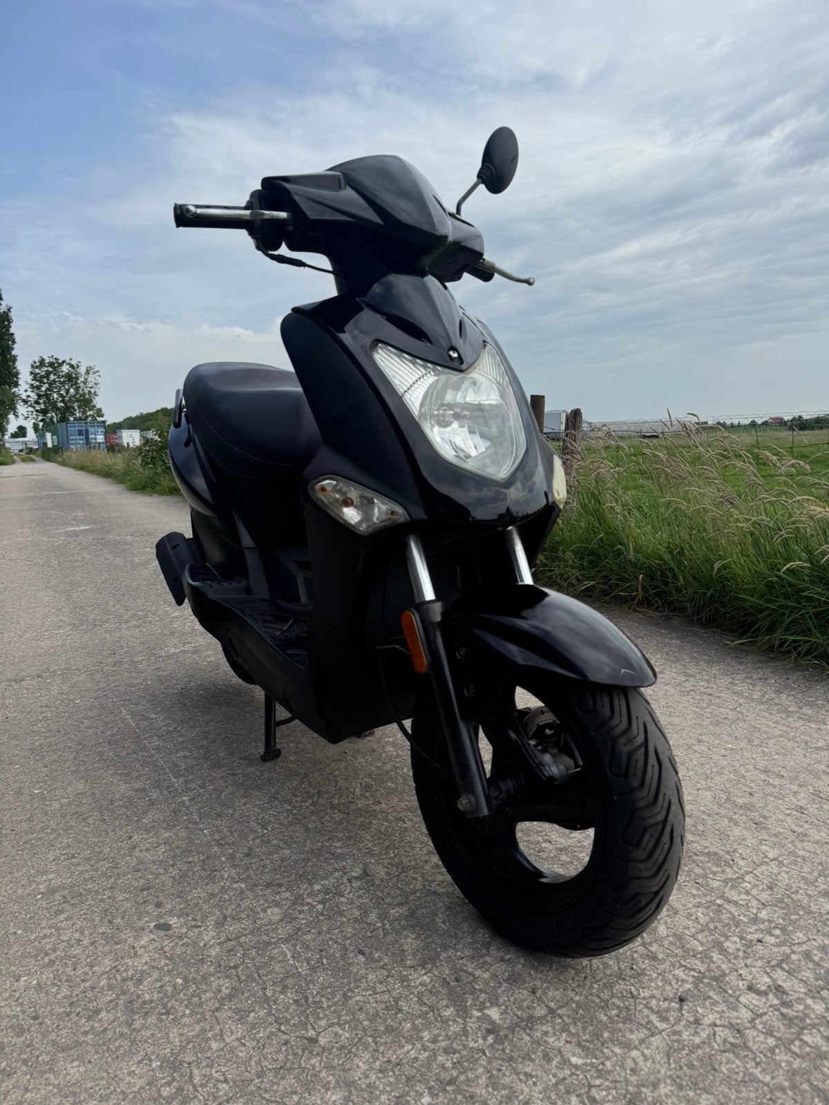 Kymco Agility FR50 Bromscooter 2012 Motor Gereviseerd, Fietsen en Brommers, Ophalen, Maximaal 45 km/u, Zo goed als nieuw, Agility