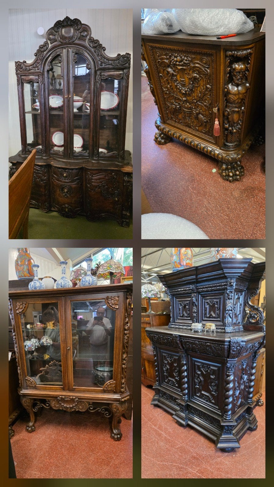 Grote collectie export meubels