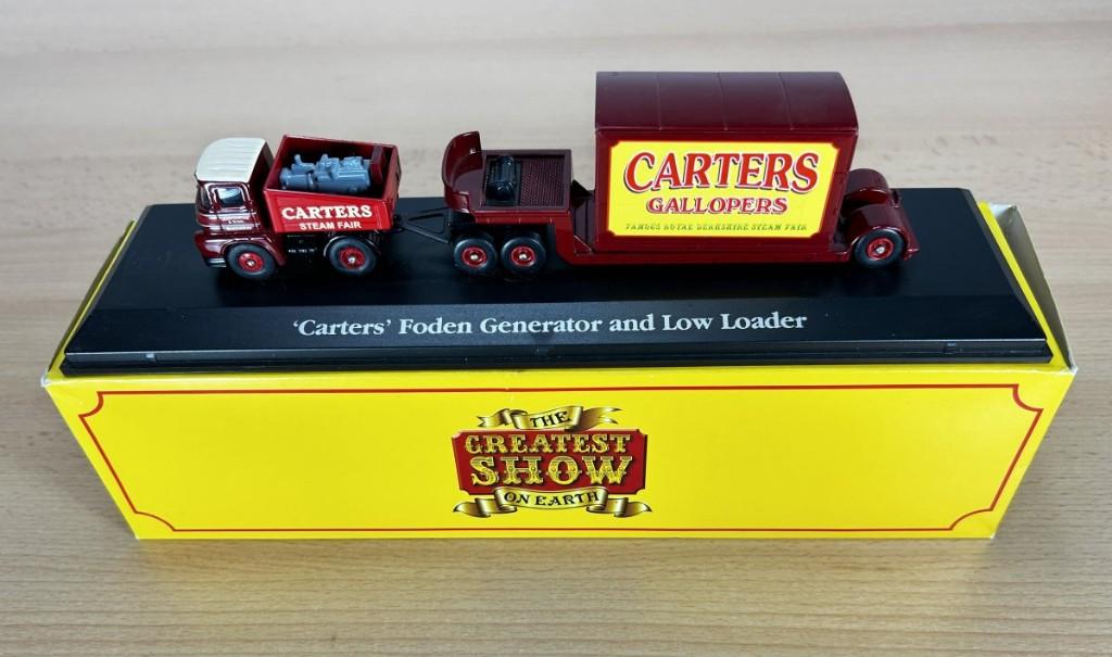 Circus/Kermis: Atlas Greatest Show on Earth Foden "Carters", Ophalen of Verzenden, Nieuw, Bus of Vrachtwagen