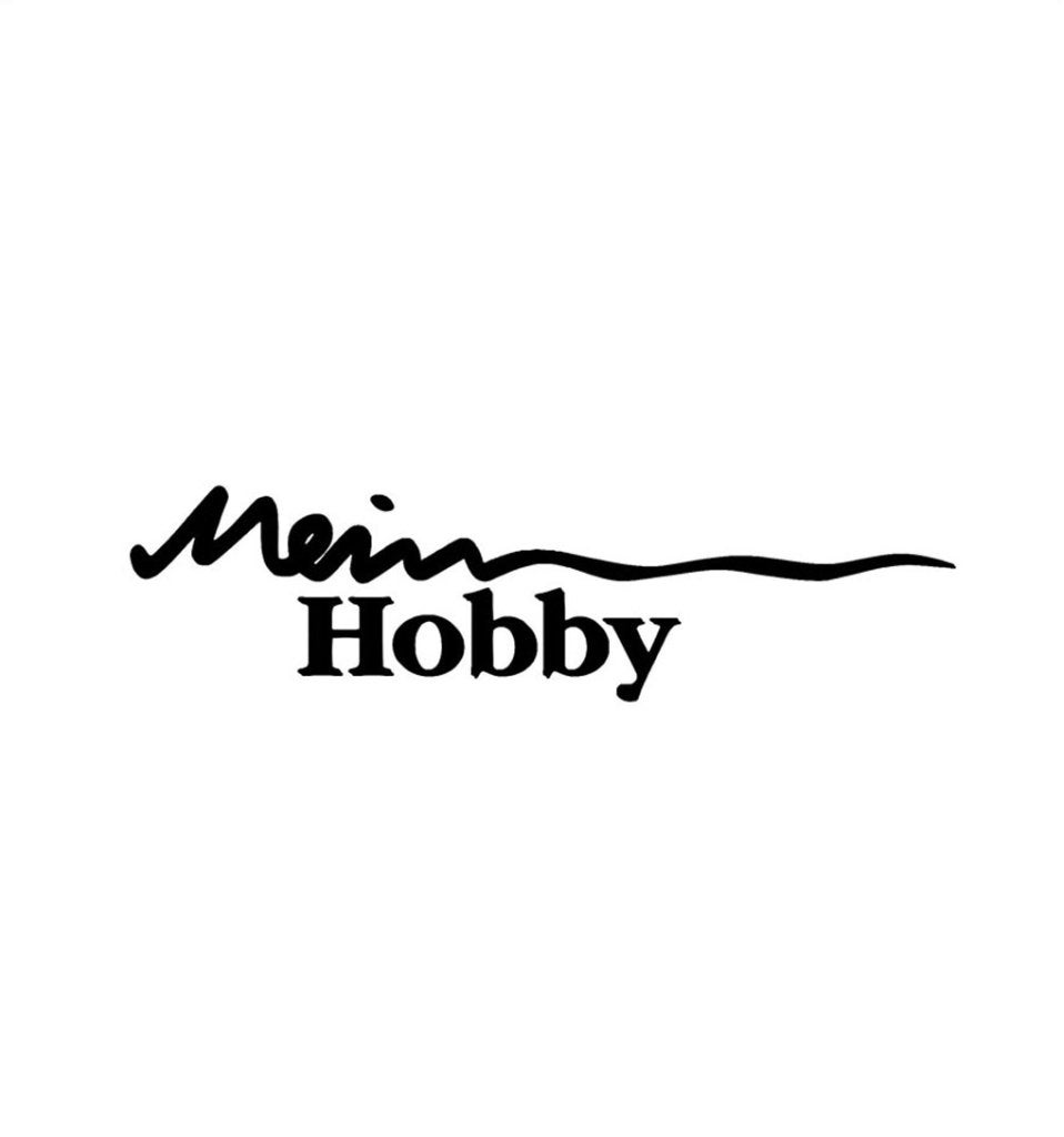 Mein Hobby caravan en camper sticker, Verzenden, Nieuw, Overige typen
