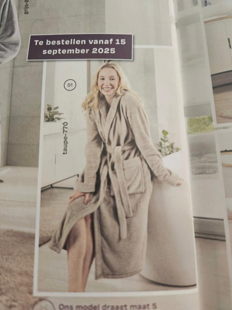 Badjas optidee, Kleding | Dames, Ophalen of Verzenden, Nieuw
