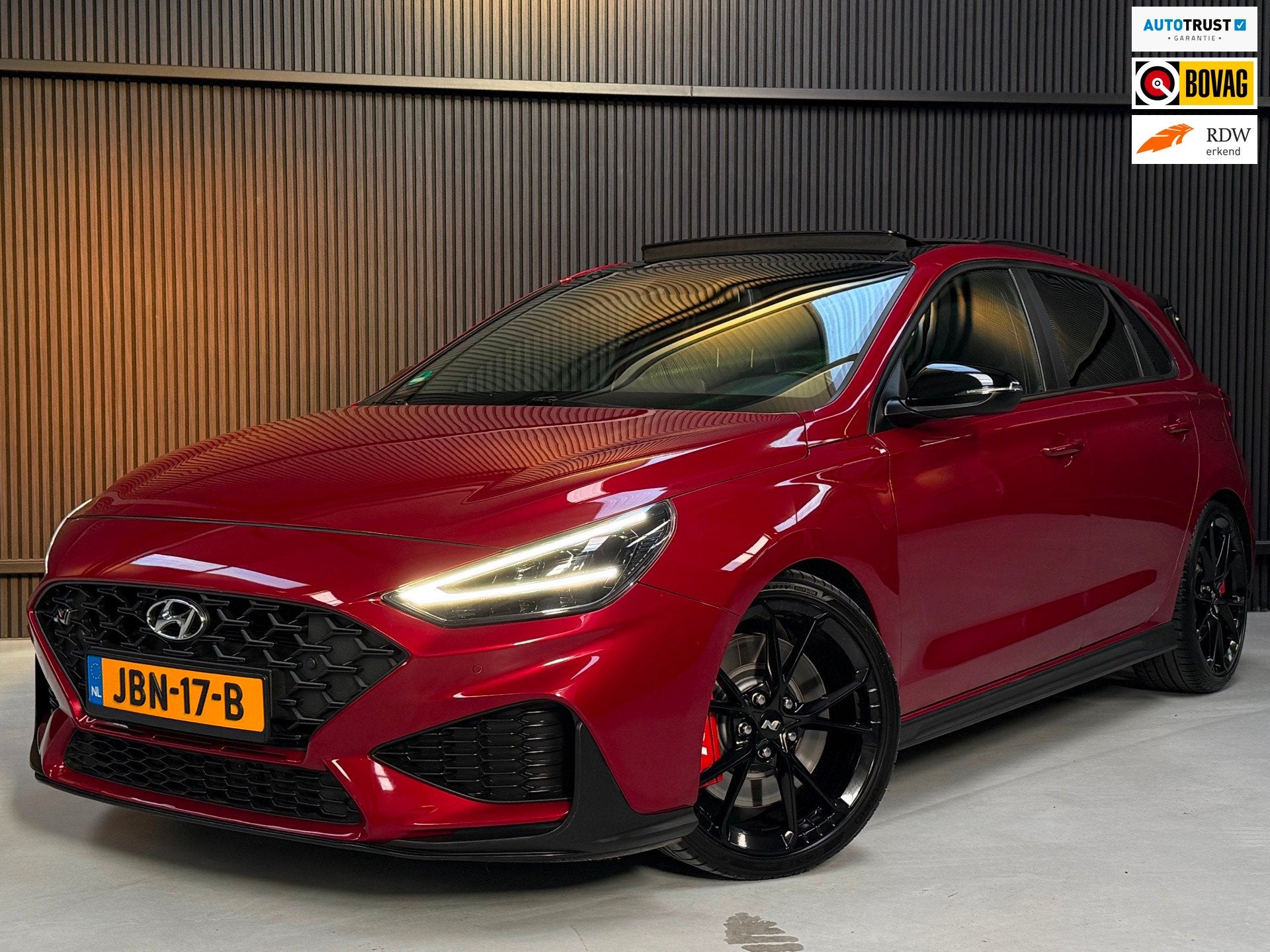 Hyundai I30 2.0 N-Performance Automaat Panoramadak, Auto's, Hyundai, Gebruikt, Euro 6, 4 cilinders, 700 kg
