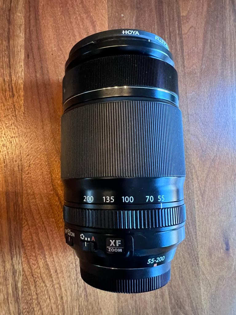 Fujifilm XF 55-200mm F 3.5-4.8 R LM OIS, Audio, Tv en Foto, Fotografie | Lenzen en Objectieven, Ophalen, Zo goed als nieuw, Telelens