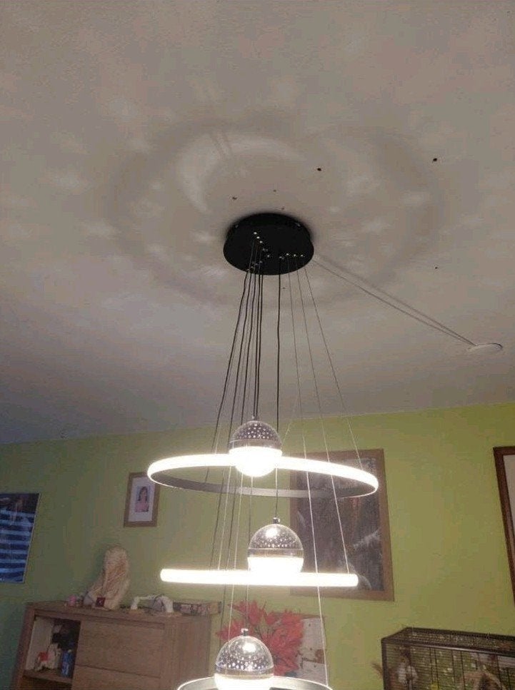 lamp met sterren niet gratis, Huis en Inrichting, Lampen | Plafondlampen, Ophalen, Zo goed als nieuw