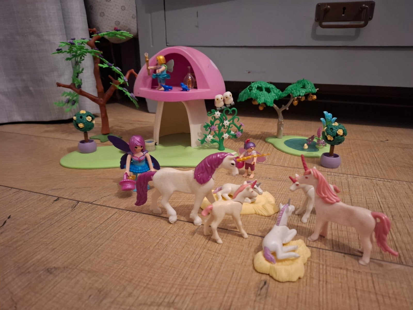 Playmobil Fairies Eenhoornland met feeën en eenhoorns, Complete set, Overige typen, Zo goed als nieuw, Family fun