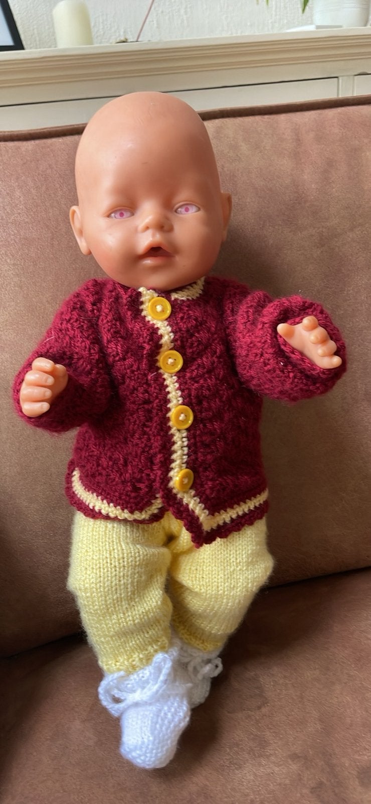 Pakje v d babyborn, Ophalen of Verzenden, Zo goed als nieuw, Babypop