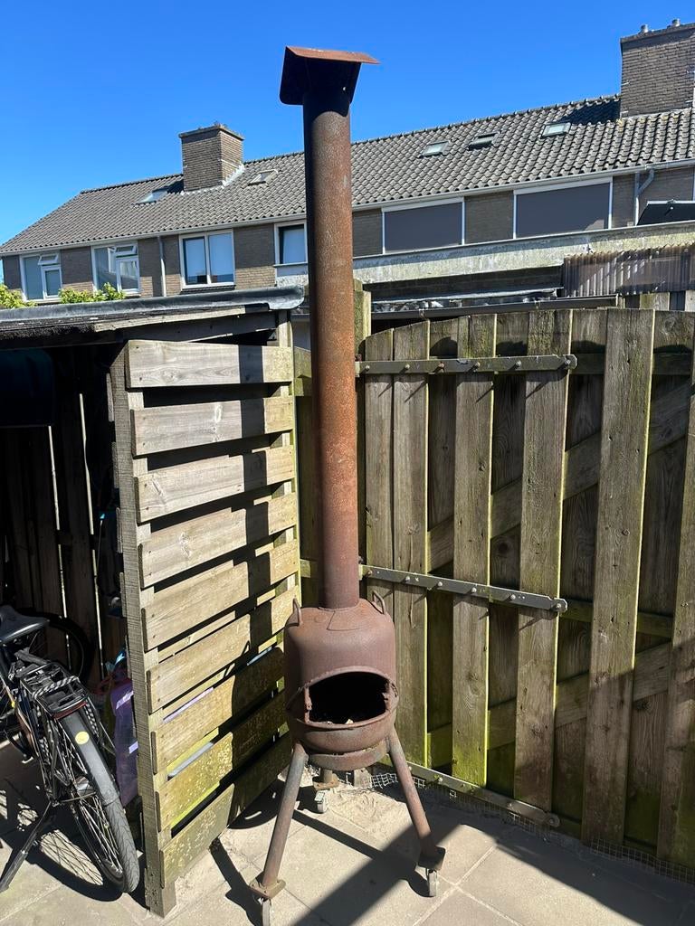 Tuinhaard/tuinkachel, Ophalen, Zo goed als nieuw