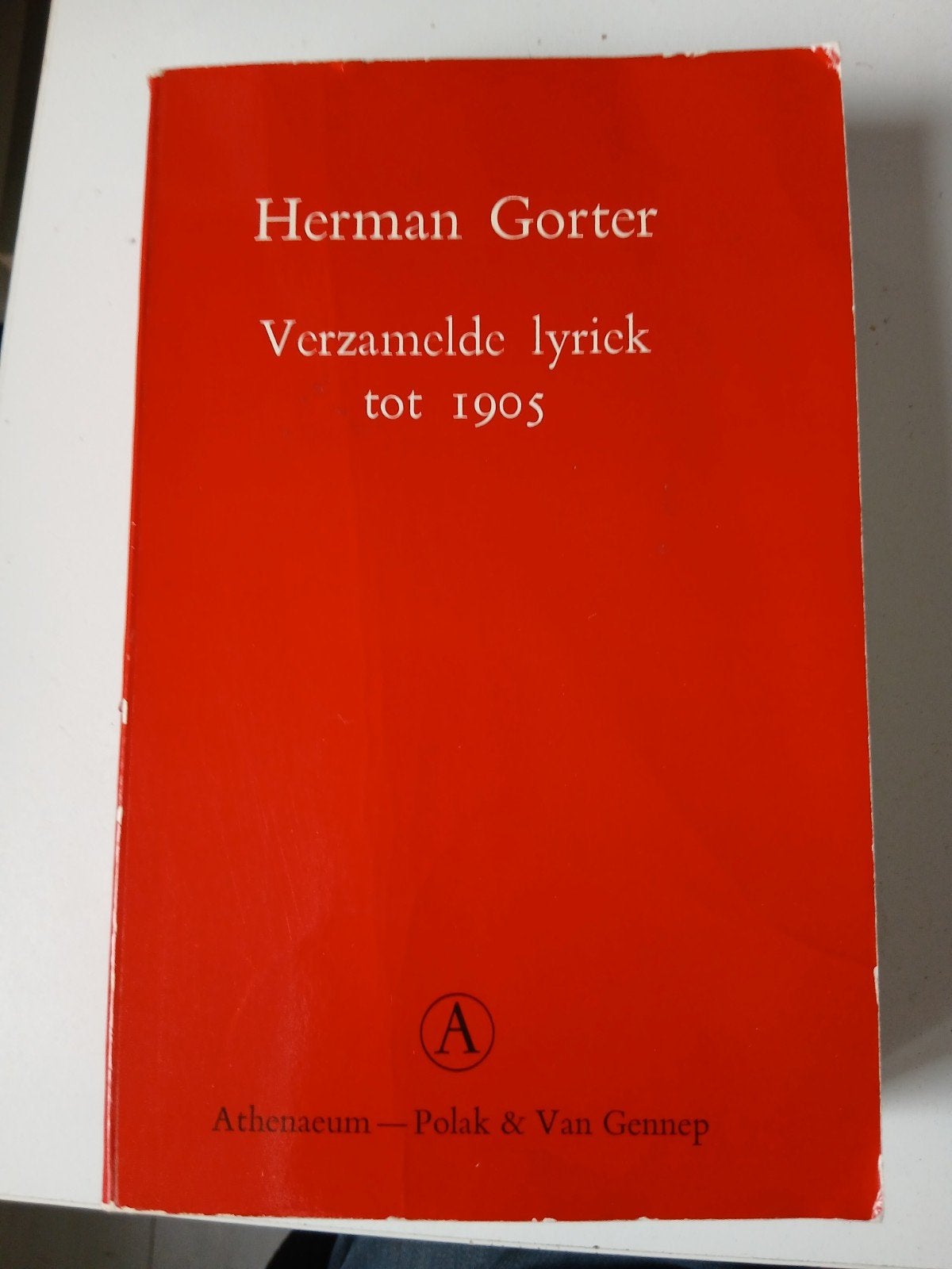 Herman Gorter - Verzameld lyriek tot 1905, Ophalen of Verzenden, Zo goed als nieuw, Herman Gorter, Eén auteur